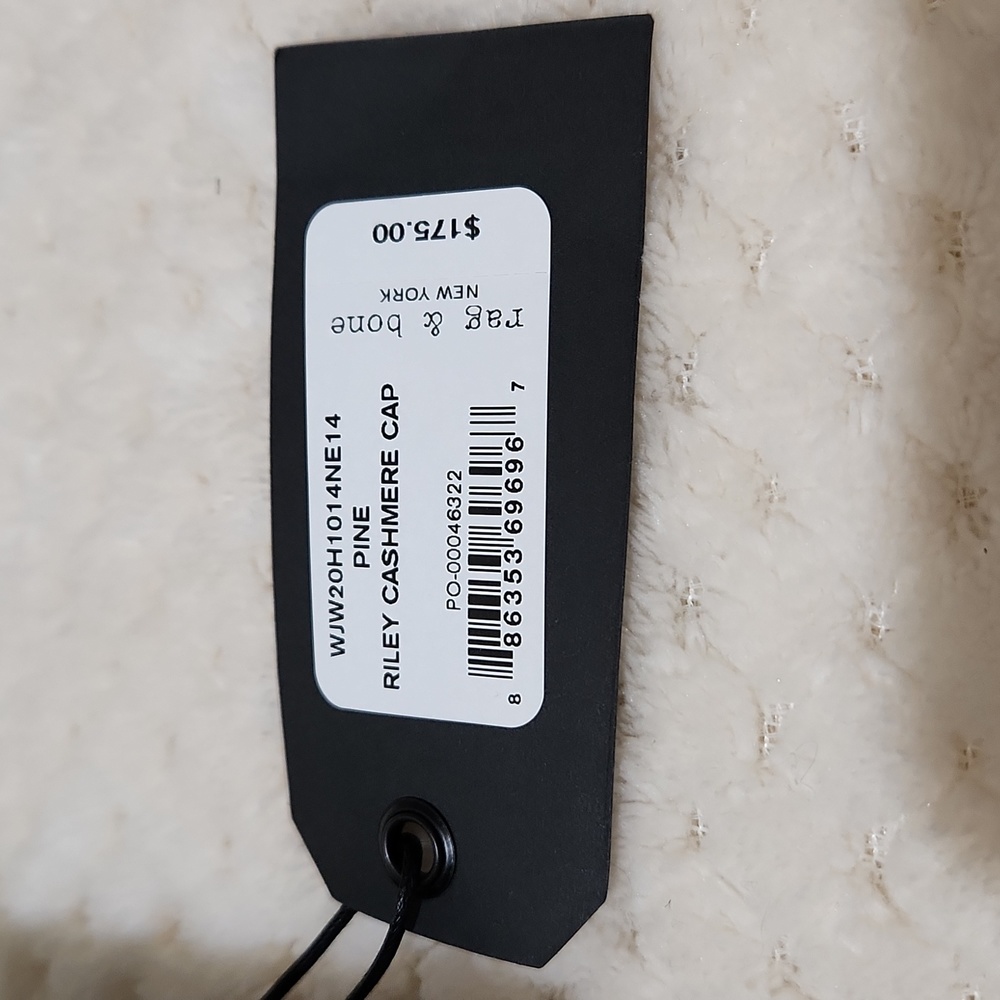 Nwt rag & bone Riley Cashmere Cap - Picture 12 of 12